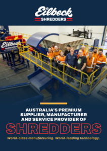 The Eilbeck Shredders brochure, front cover